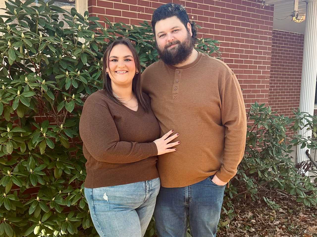 Elizabeth Wood and her husband Geoff.