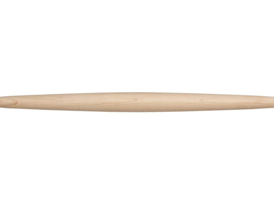 A light wood rolling pin from Fletcher's Mill.