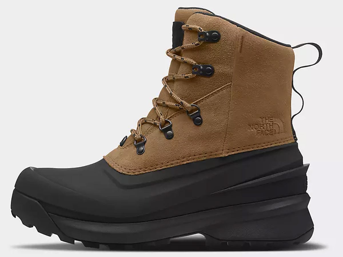 A The North Face Chilkat V boot.