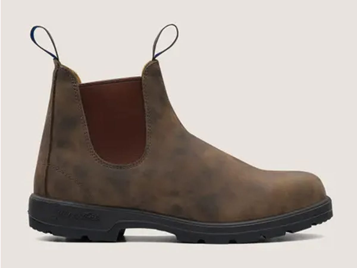 A brown Blundstone Thermal Boot.