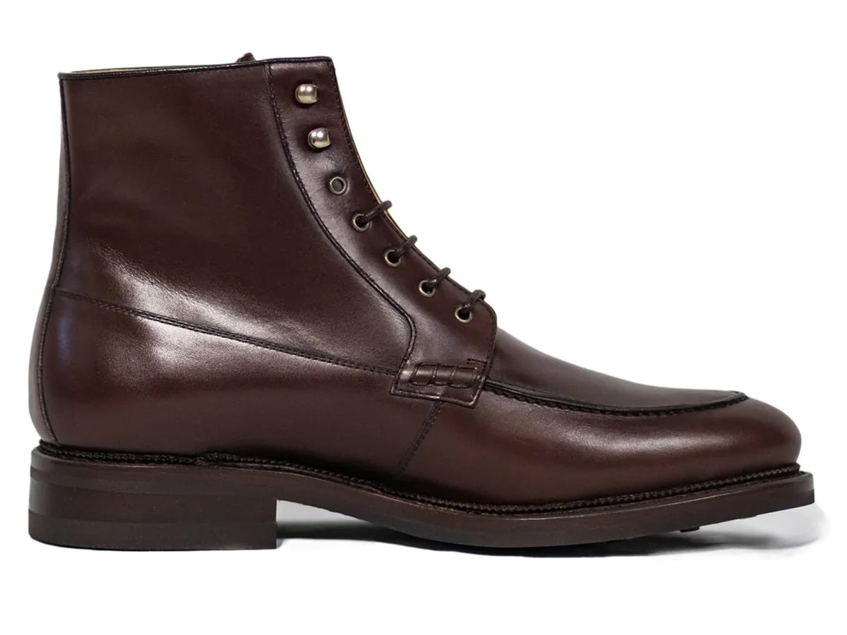 A brown Magellan Idrese boot.