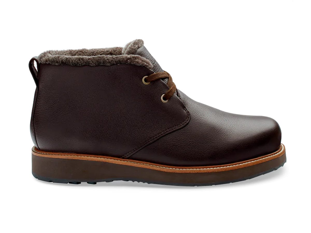 A black Samuel Hubbard Winter’s Day Boot.