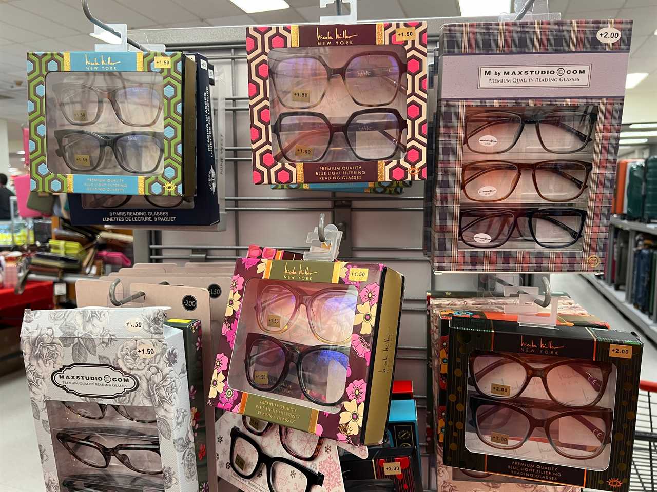 reading glasses at tj maxx