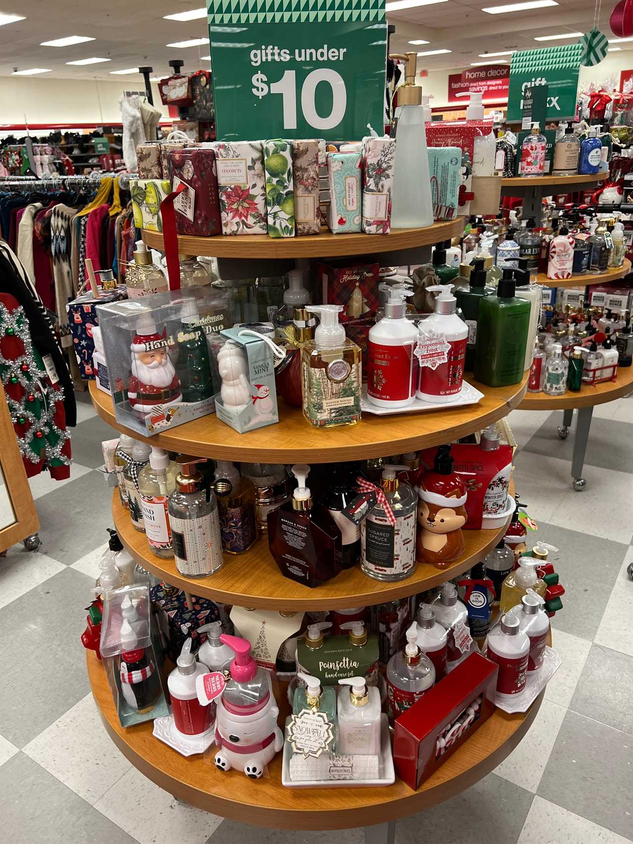 holiday soaps at tj maxx