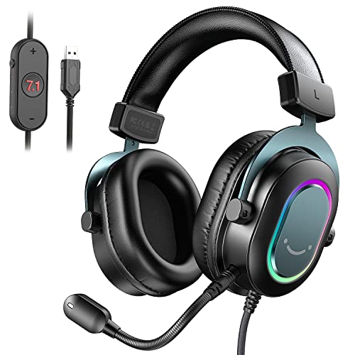 FIFINE Gaming USB Headset for PC