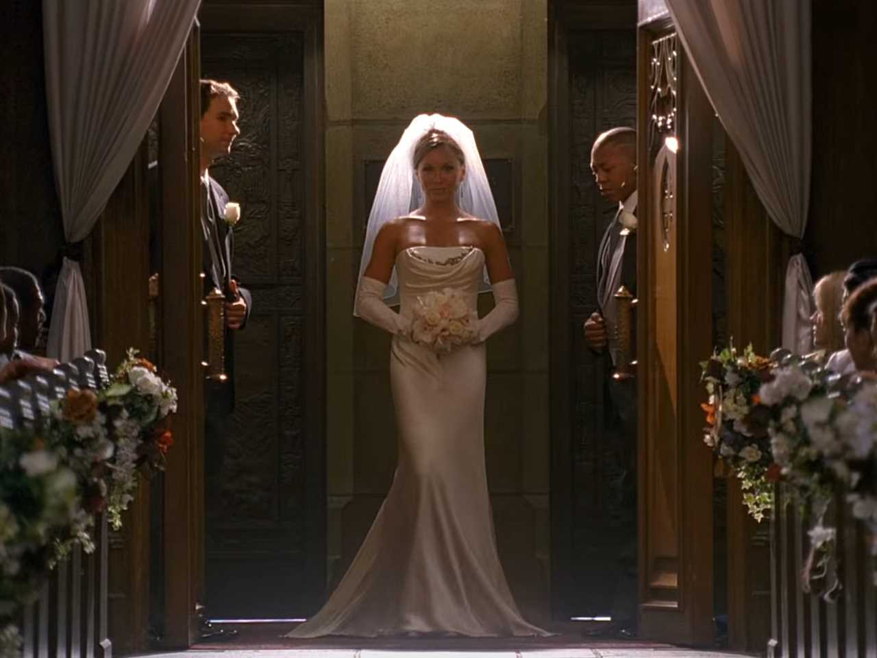 Wilhemina Slater's wedding day on Ugly Betty