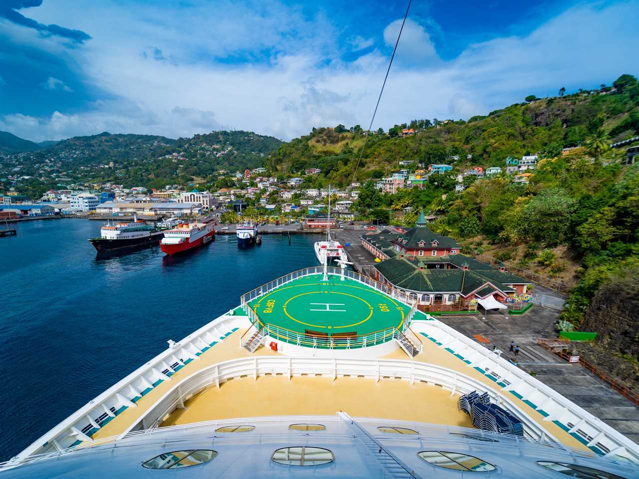 serenade of the seas helicopter pad