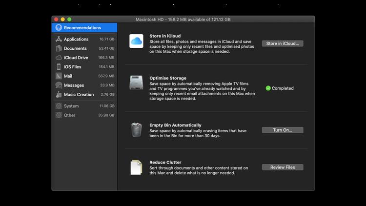 What is other storage on mac: Managing Mac disk space