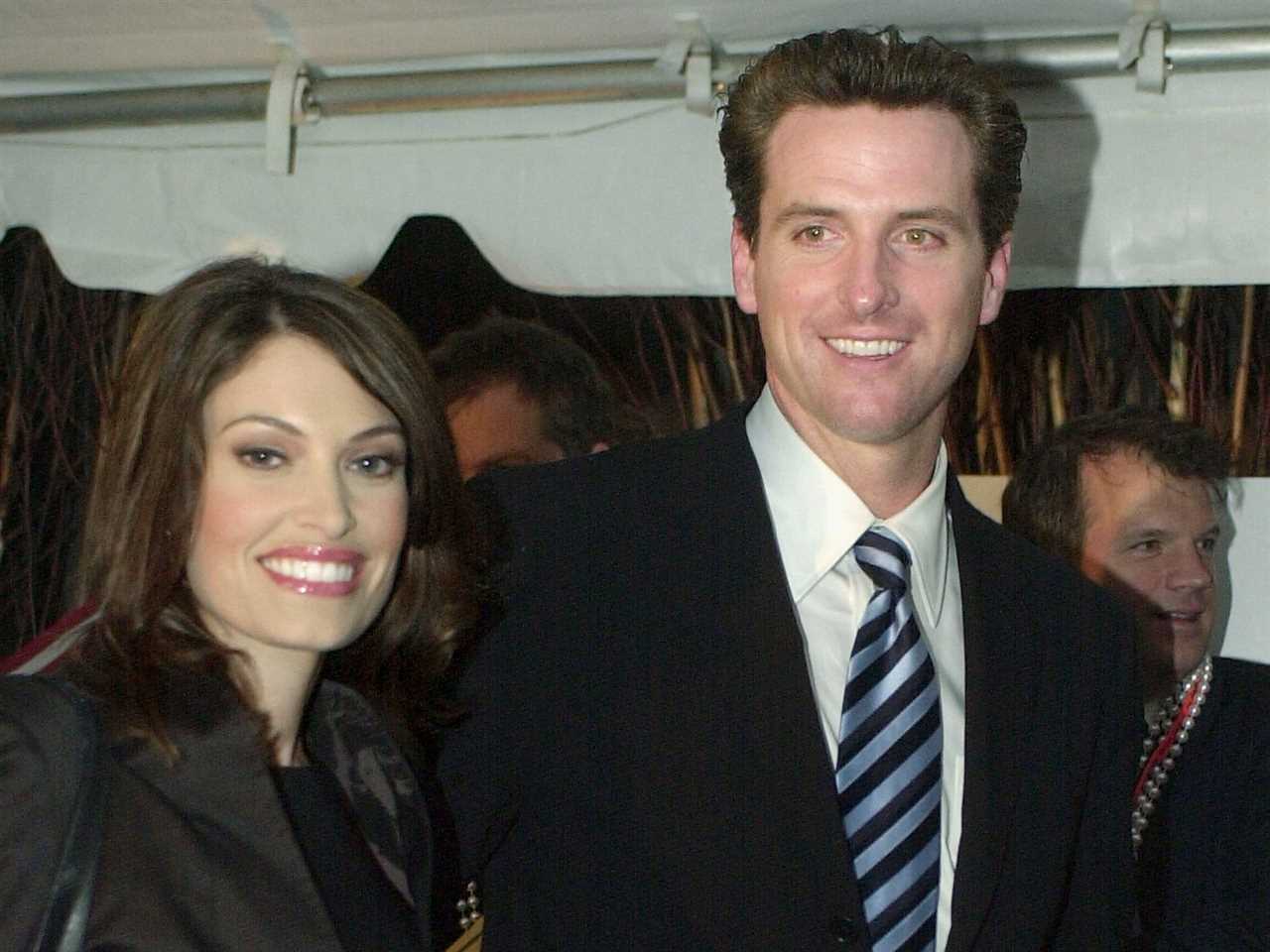 Kimberly Guilfoyle and Gavin Newsom in 2004