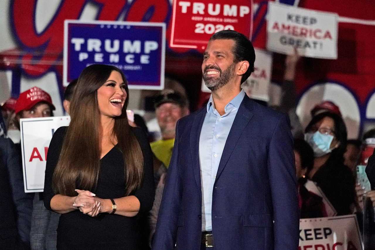 Donald Trump Jr. and fiance Kimberly Guilfoyle