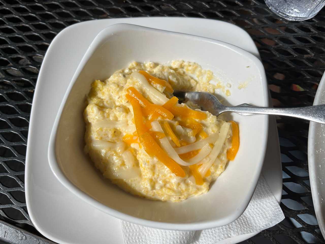 Cheesy grits in Atlanta, Georgia