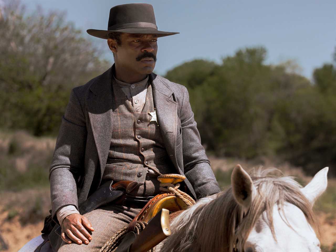 David Oyelowo as Bass Reeves in "Lawmen: Bass Reeves."