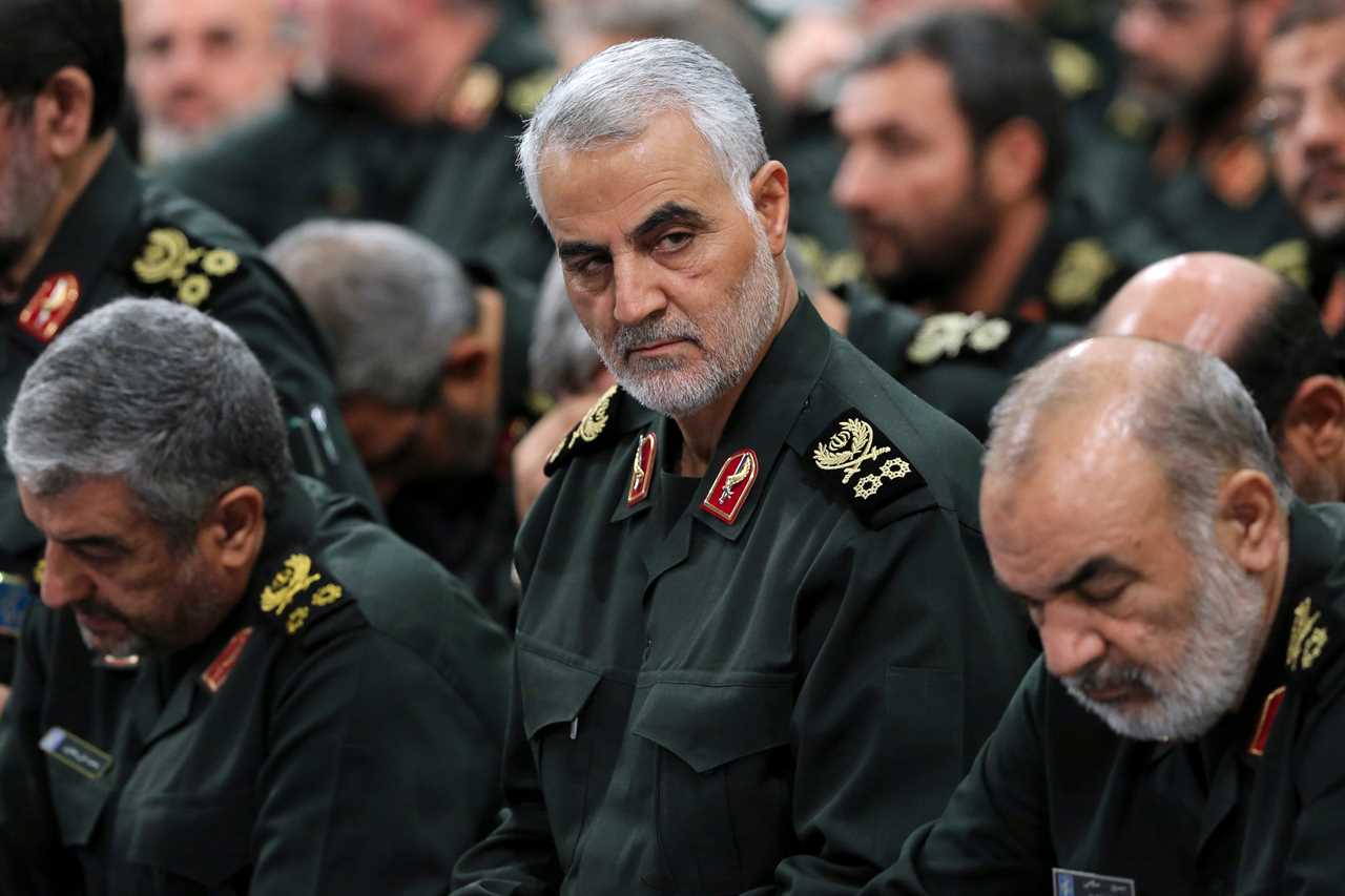 Qassem Soleimani Iran Revolutionary Guard