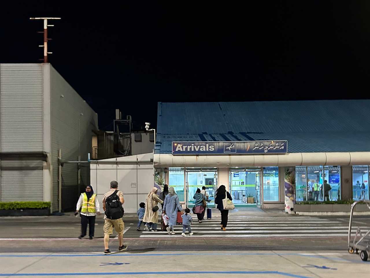 airport in male, maldives