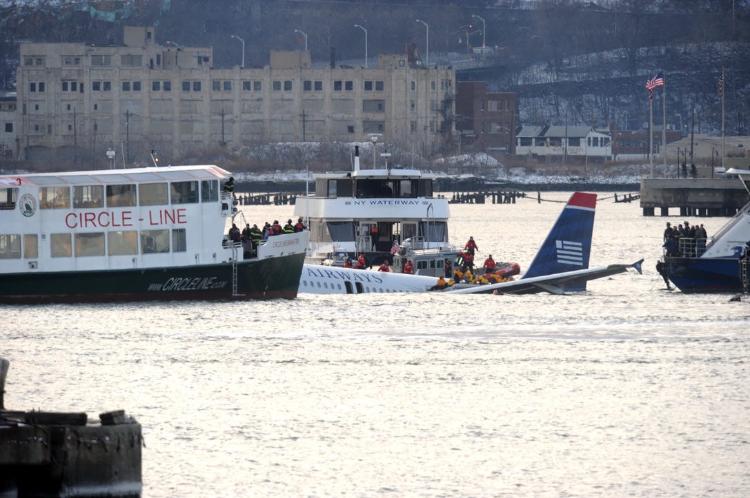 Miracle on the Hudson A320.