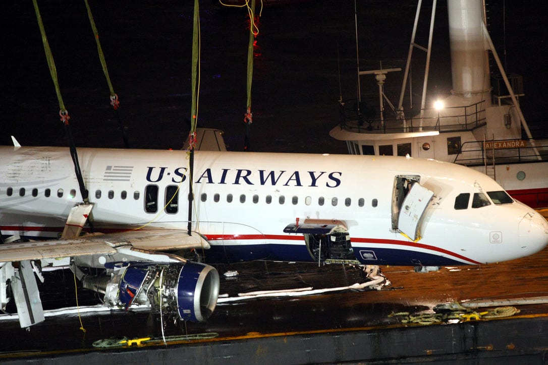 Miracle on the Hudson A320.