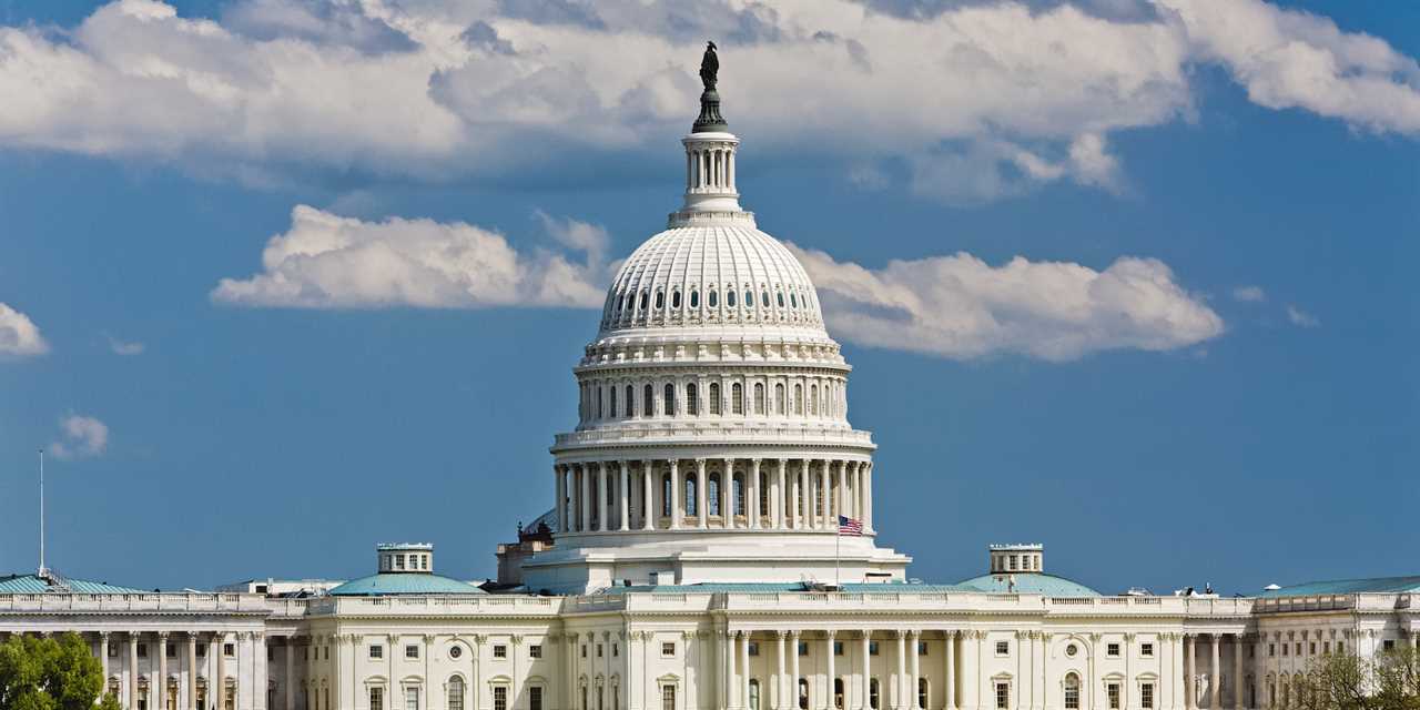 US Capitol building in Washington, DC.