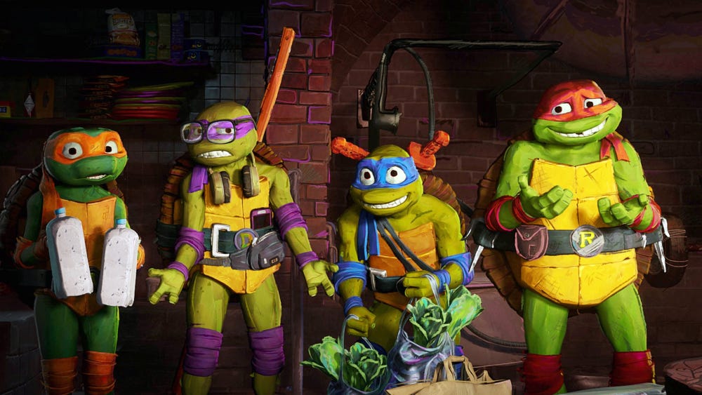 "Teenage Mutant Ninja Turtles: Mutant Mayhem"