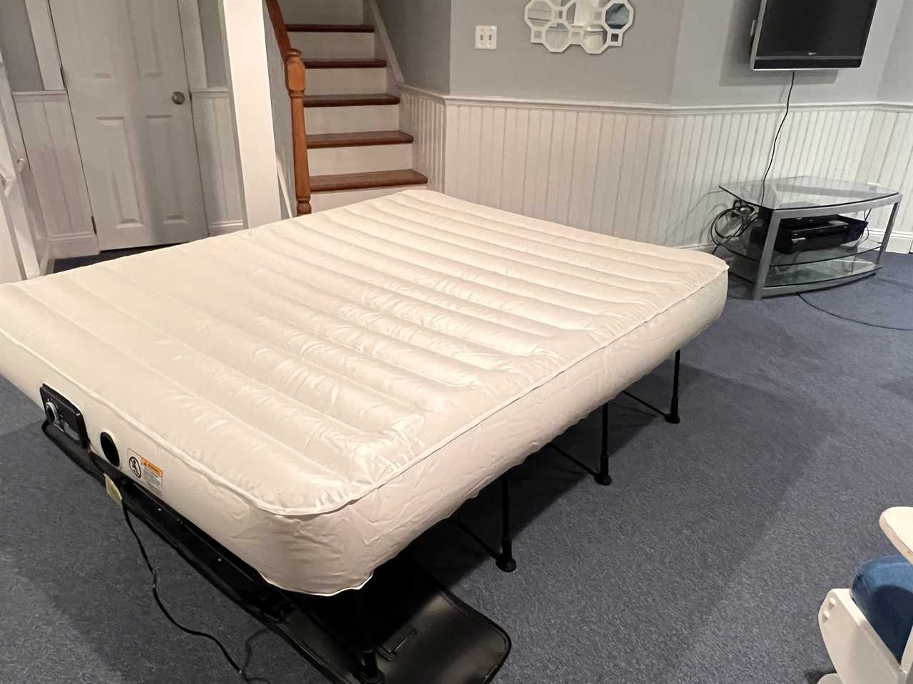 EZ Bed installed in a basement