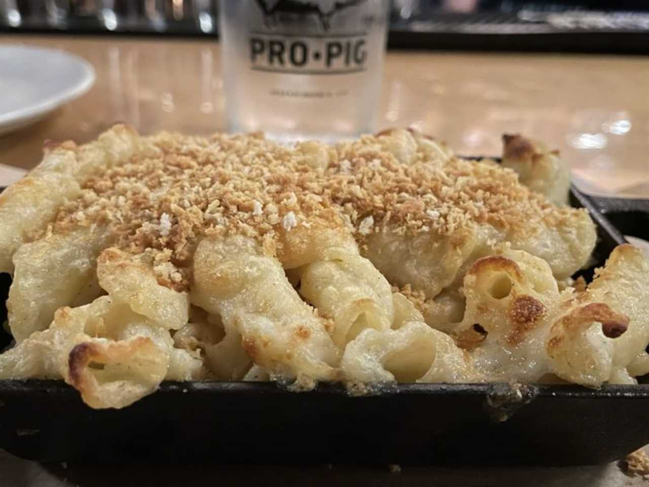 Mac and cheese from Prohibition Pig