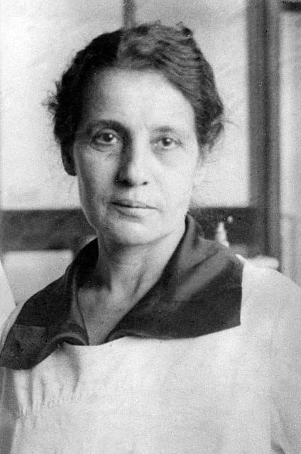 Photo of Lise Meitner.