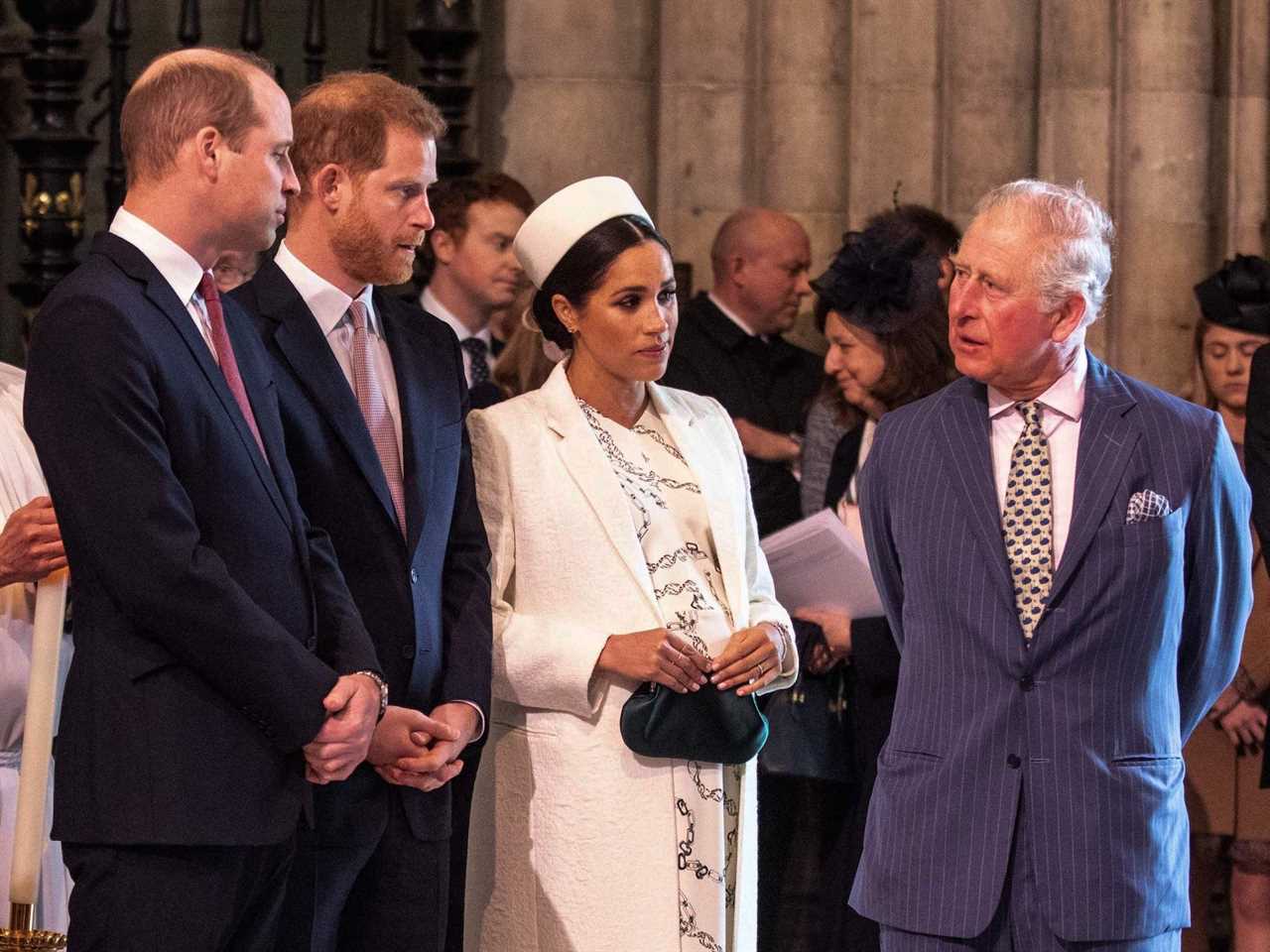 prince william, prince harry, meghan markle, king charles