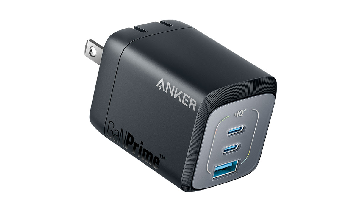 Anker Prime 67W GaN Wall Charger (3 Ports) - Best= 3-port 65W USB-C wall charger