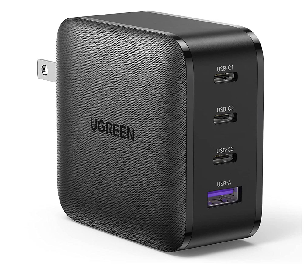 Ugreen 65W 3C1A - Best 4-Port 65W USB-C wall charger