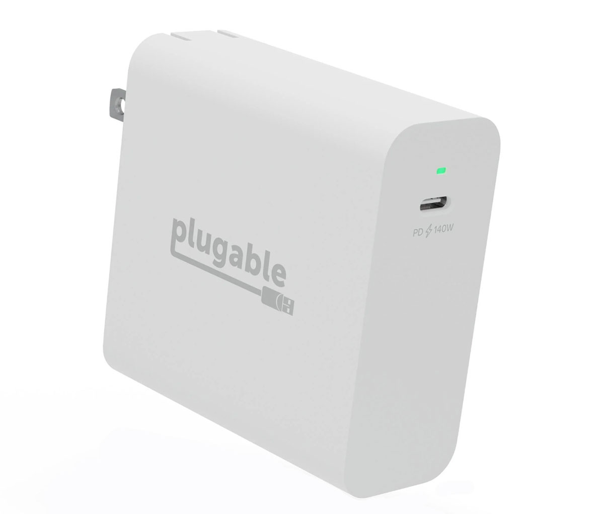 Plugable 140W USB-C Power Adapter - Best budget one-port wall charger for 16in MacBook Pro