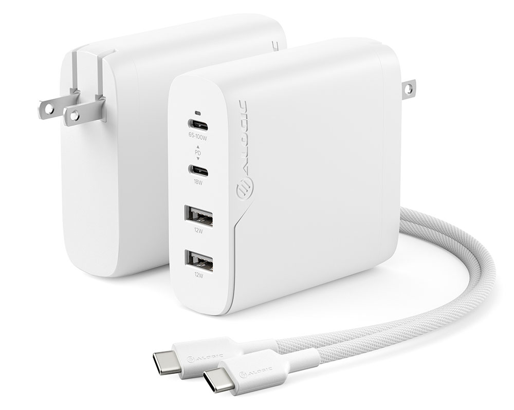 Alogic 100W 4-Port PD USB-C Wall Charger