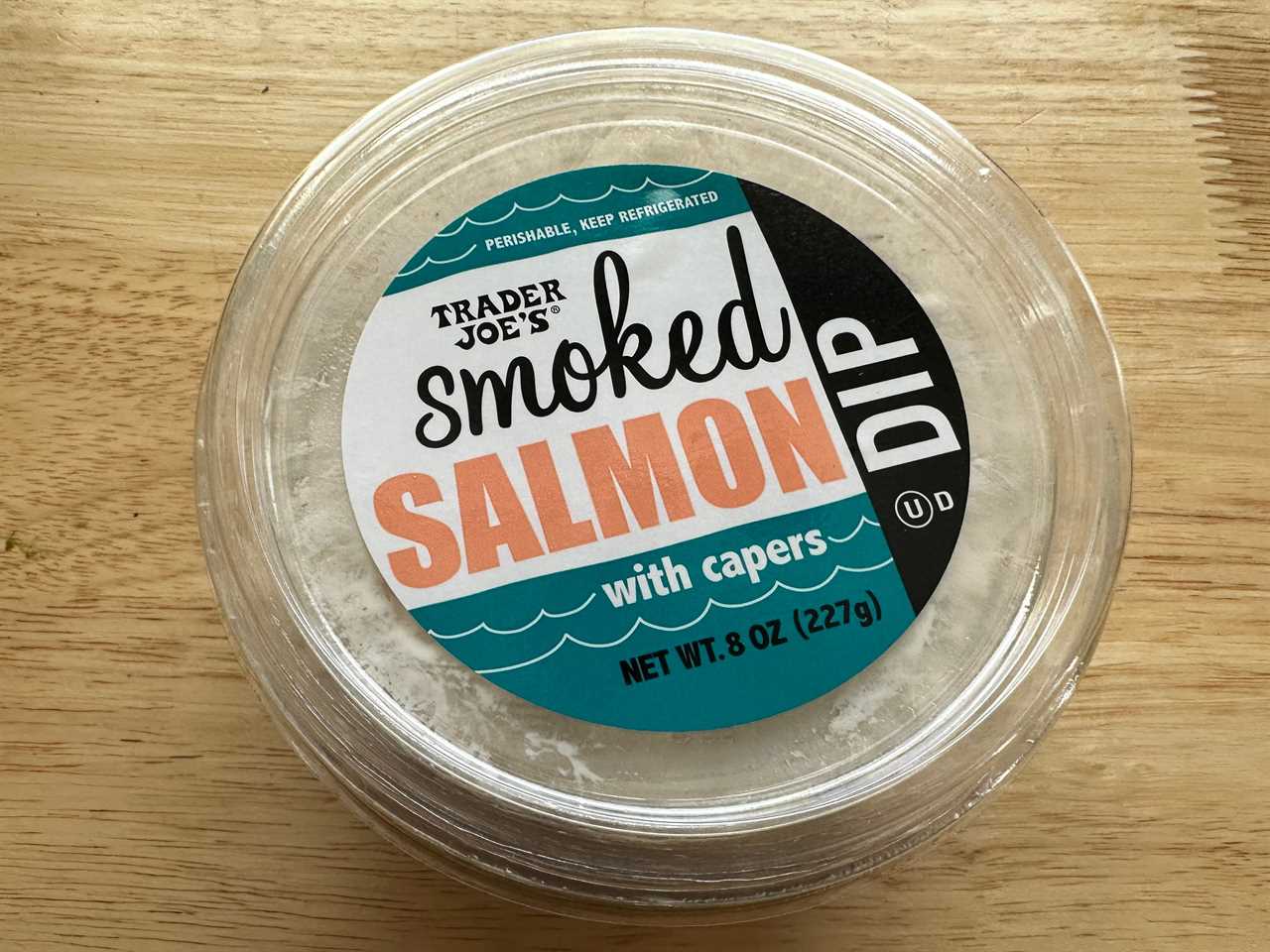 Trader Joe's smoked salmon dip