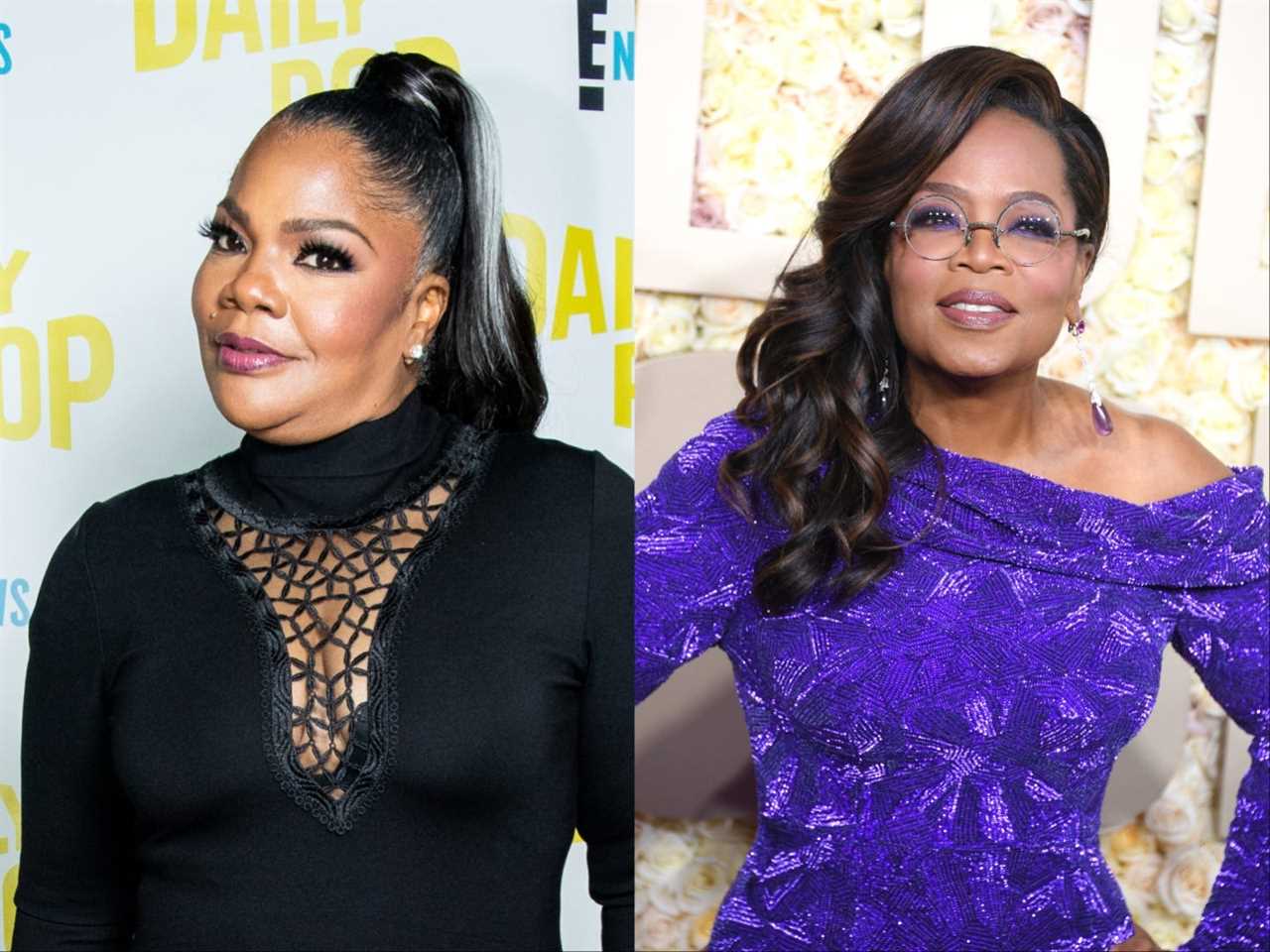 Mo'Nique and Oprah Winfrey