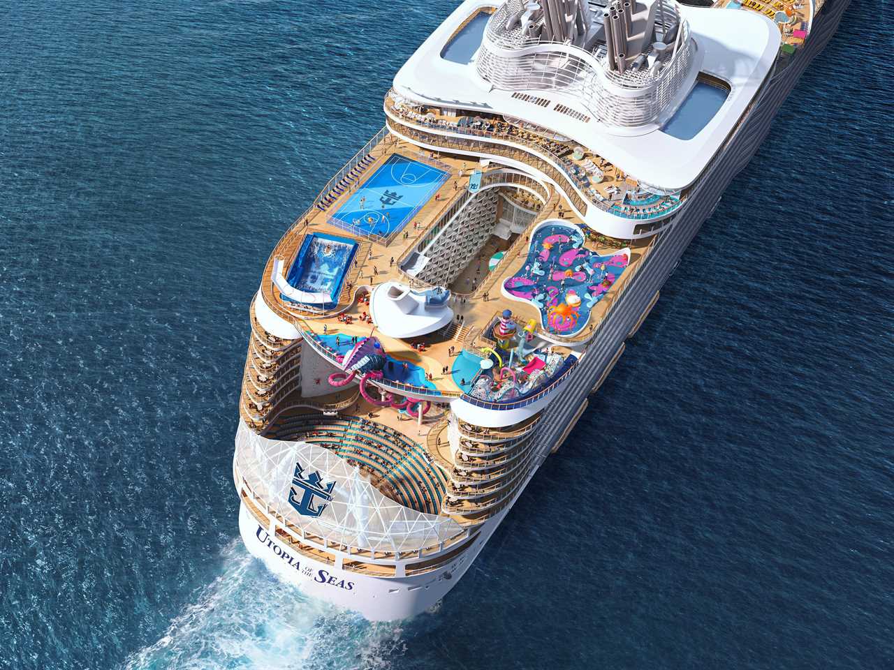 Royal Caribbean's rendering of Utopia of the Seas