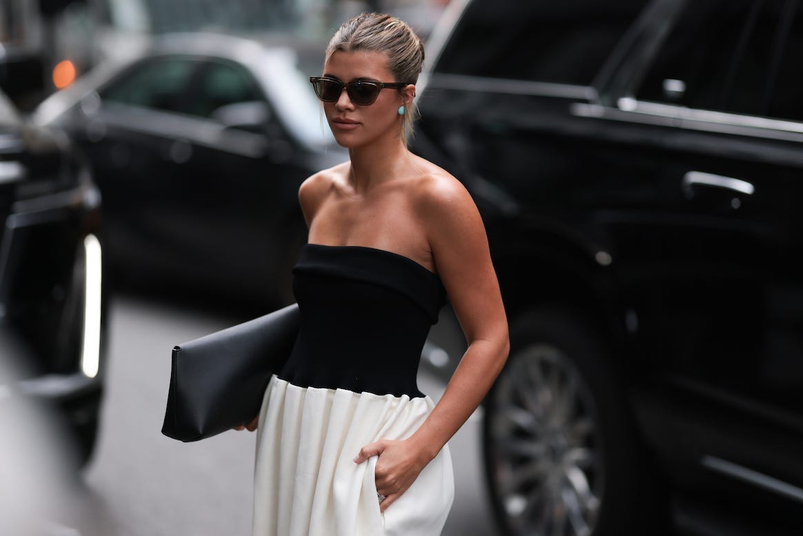 Sofia Richie in New York City on September 9, 2023.