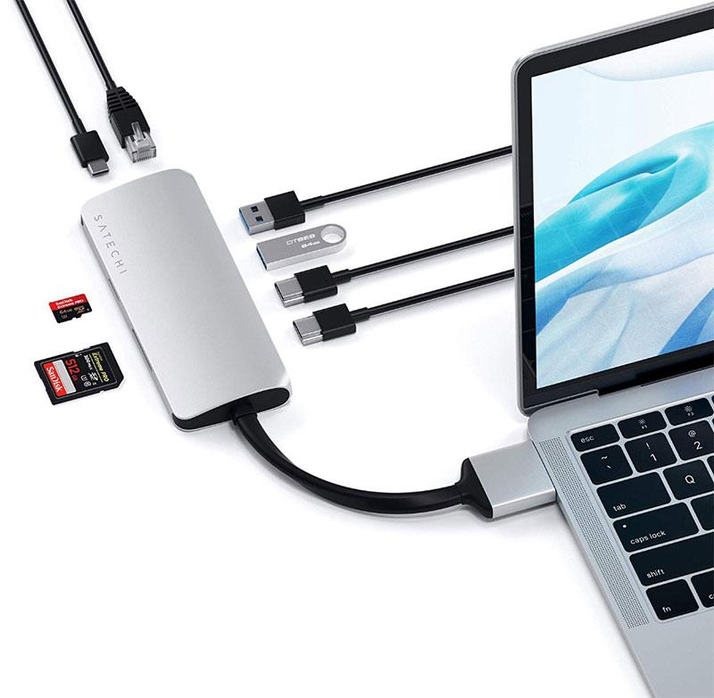 Satechi USB-C Dual Multimedia Adapter