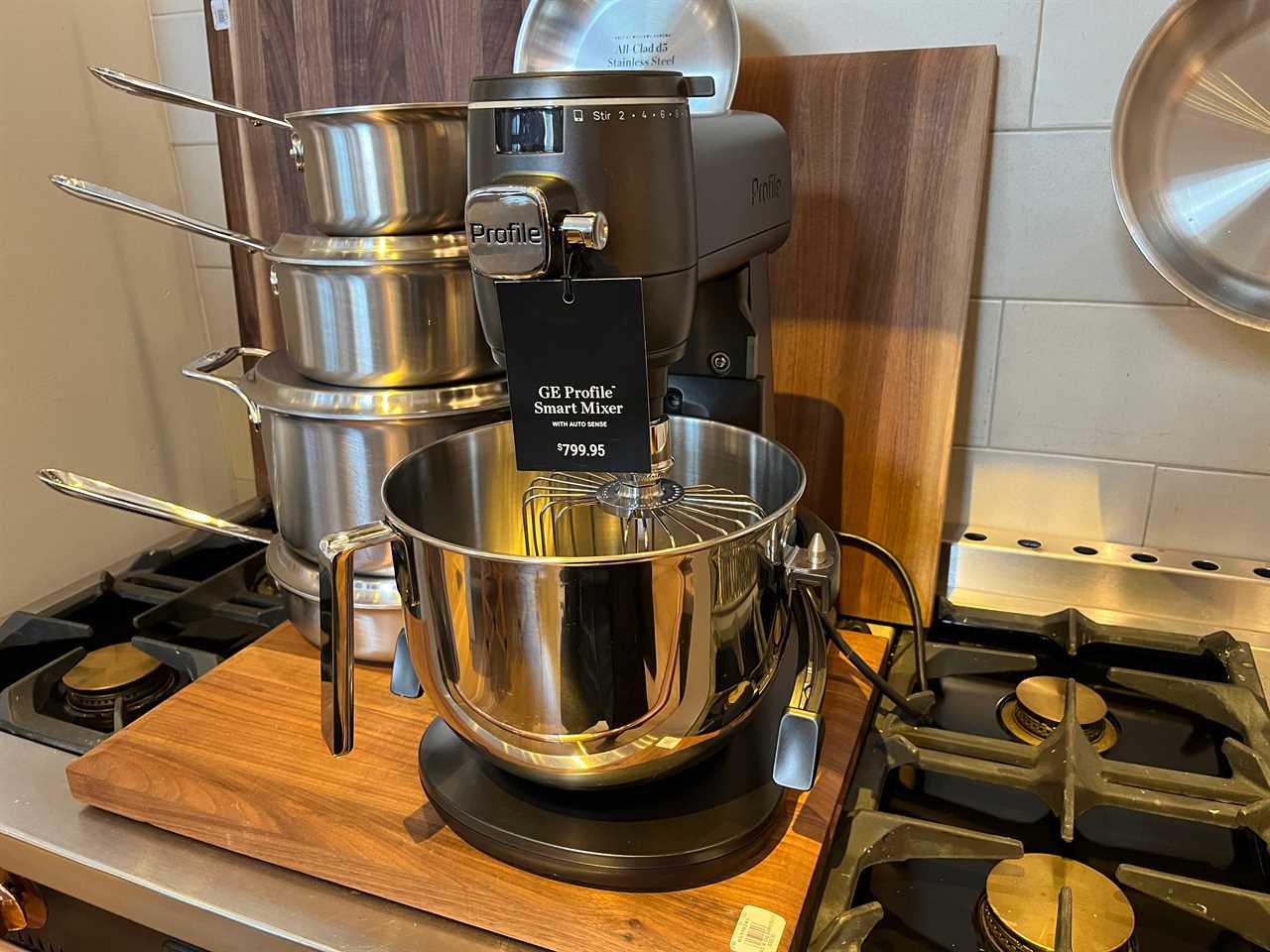 A smart mixer at Williams Sonoma