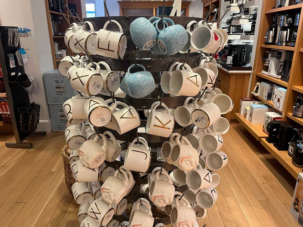 Mugs at Williams Sonoma.