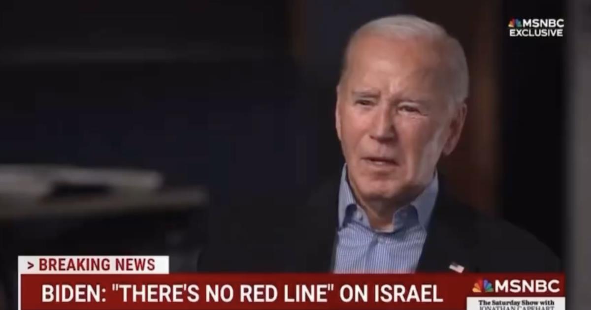 Joe Biden Says the Quiet Part Out Loud-Ceasefire in Gaza Would Allow Hamas to “Survive and Rebuild”(Video)