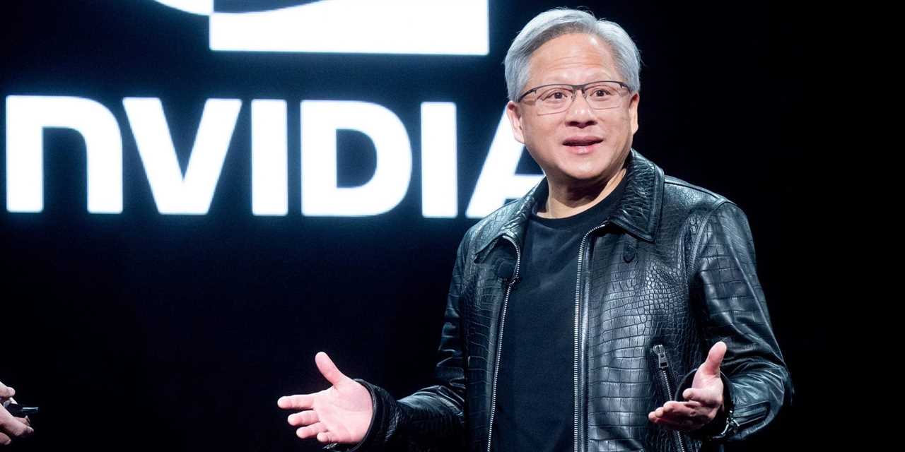 Nvidia CEO Jensen Huang.