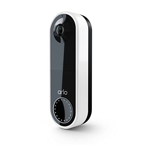 Arlo Essential Video Doorbell - HD Video, 180° View, Night Vision, 2 Way Audio, Direct to Wi-Fi…