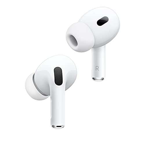 Apple AirPods Pro (2nd Generation) Wireless Ear Buds with USB-C Charging, Up to 2X More Active…