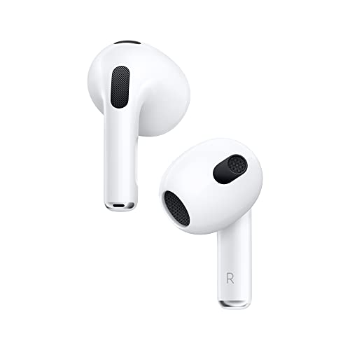 Apple AirPods (3rd Generation) Wireless Ear Buds, Bluetooth Headphones, Personalized Spatial Au…