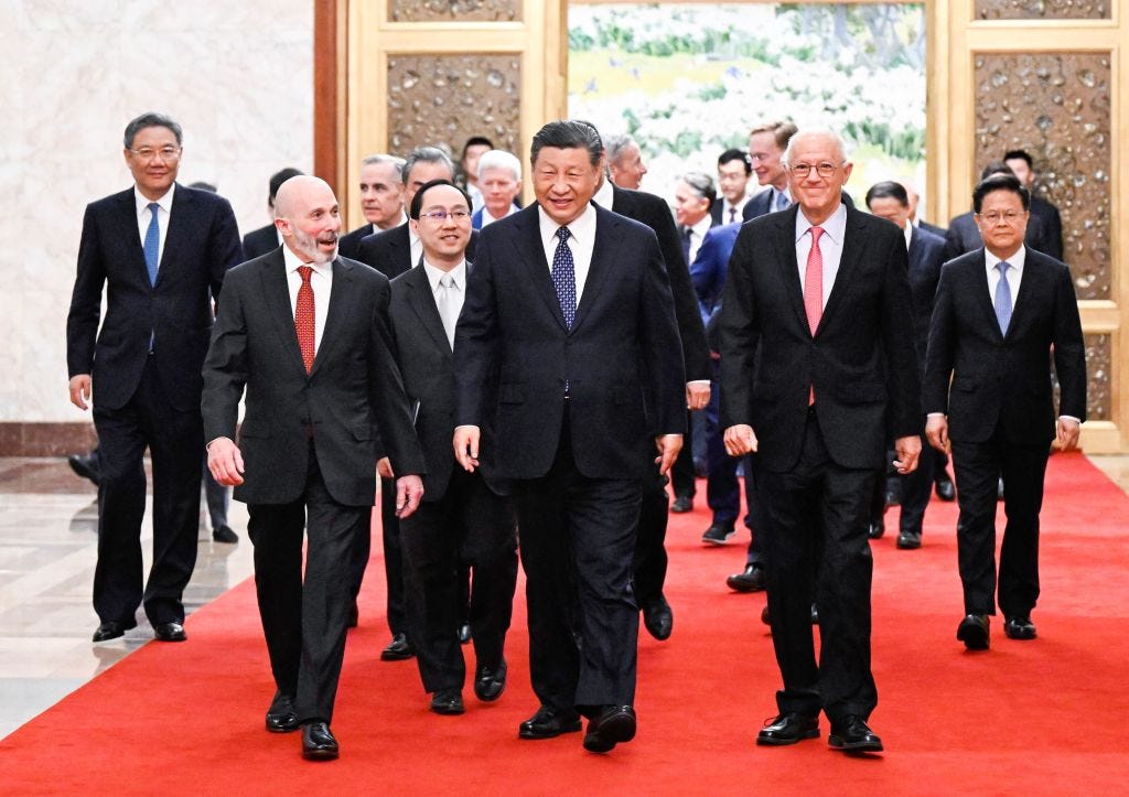 Xi Jinping is caught in a bind: How do I undermine US power while also courting its investors?