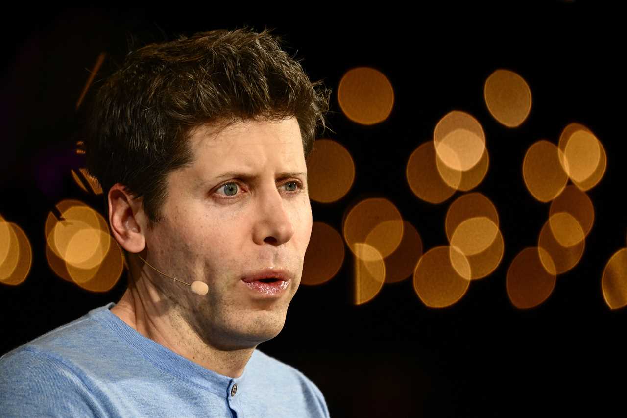 Sam Altman, CEO of OpenAI, speaks during The Wall Street Journal's WSJ Tech Live Conference in Laguna Beach, California on October 17, 2023.