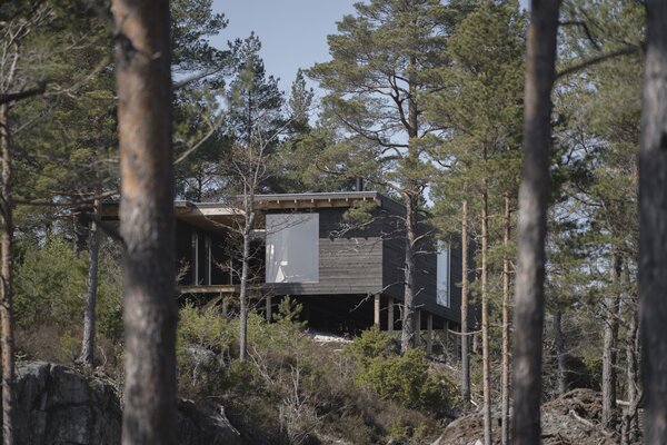 The Hallway at This Norwegian Cabin Has the Best View in the House