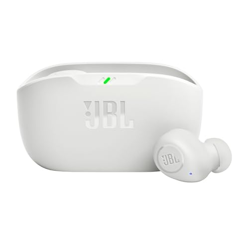 JBL Vibe Buds True Wireless Headphones - White, Small