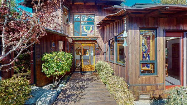 South of Big Sur, an ’80s Home Packed With Handcrafted Charm Asks $2.1M