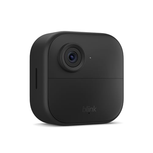 Blink Outdoor 4 (4th Gen) — Wire-free smart security camera, two-year battery life, two-way aud…