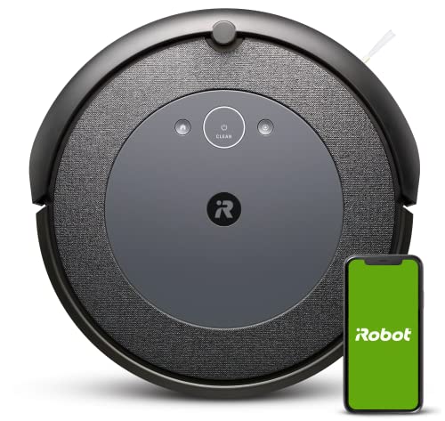 iRobot Roomba i4 EVO Wi-Fi Connected Robot Vacuum – Clean by Room with Smart Mapping Compatible…