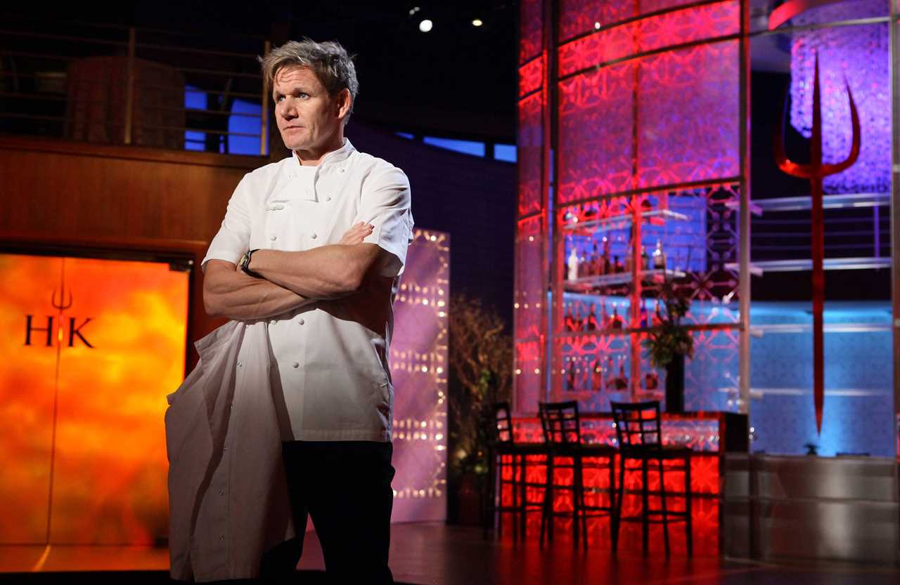 Chef Ramsay on HELL'S KITCHEN